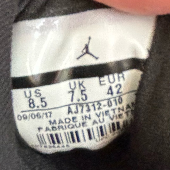 NIKE Sz 8.5 Air Jordan First Class  Off-court Lace Up High Top Sneakers - Picture 10 of 10